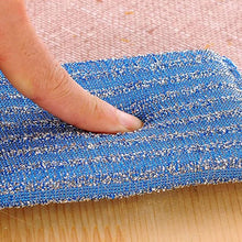 Microfiber Kitchen Cleaning Set - 6-Piece Sponge & Scouring Pad Collection