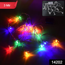 Battery-Operated 3 Meter LED Floral Fairy Lights